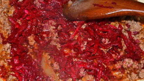 лазанья с гламурным соусом