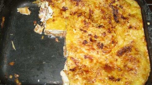 лазанья с мясным фаршем