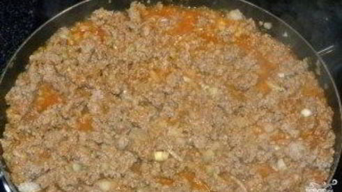 лазанья с мясом и грибами