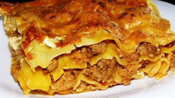 Рецепт Лазанья с мясом в мультиварке