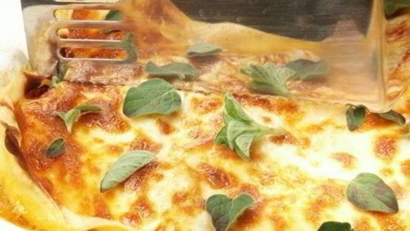 Рецепт Лазанья с овощами и фаршем