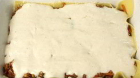 лазанья с овощами и фаршем