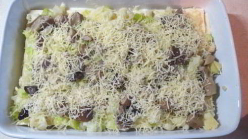 лазанья с овощами