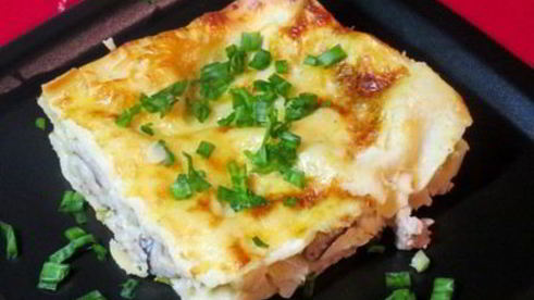 лазанья с овощами