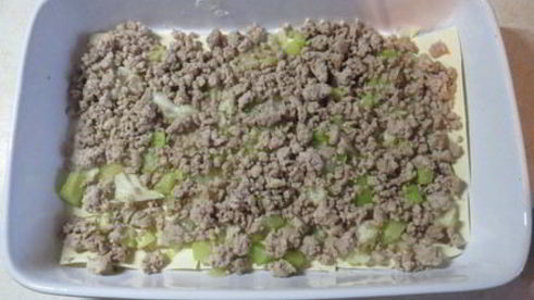 лазанья с овощами