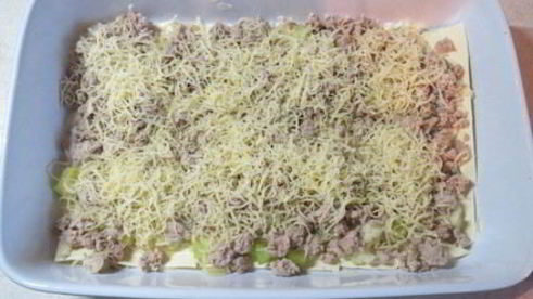 лазанья с овощами