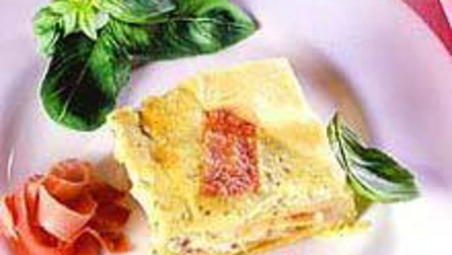 Рецепт лазанья с ветчиной