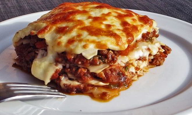 Лазанья в микроволновке