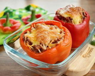 Лазанья в перце