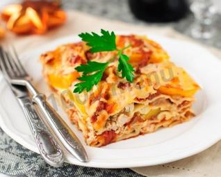 Лазанья вегетарианская