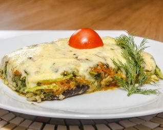Овощная лазанья