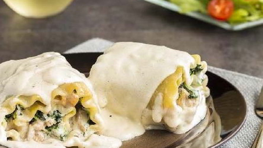 Рецепт рулет-лазанья