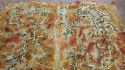 рыбная лазанья с рыбой pescatore