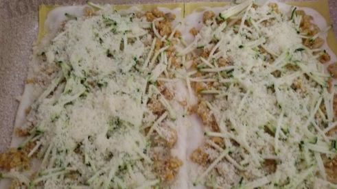 рыбная лазанья с рыбой pescatore