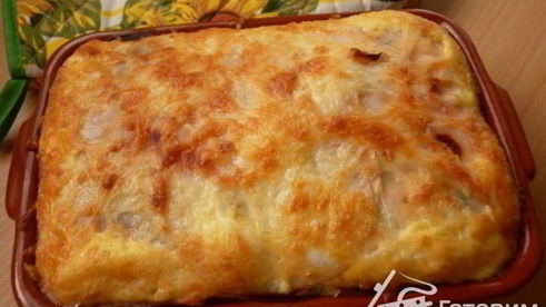 яичница-лазанья