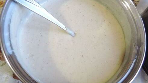 зеленая лазанья на лаваше