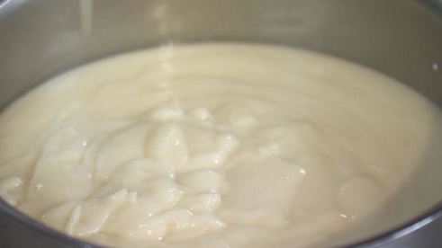 зеленая лазанья с рыбой