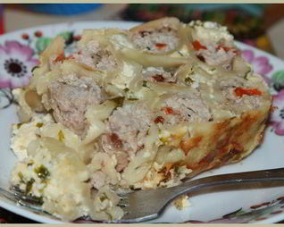 Каннеллони под сливочно-яичным соусом