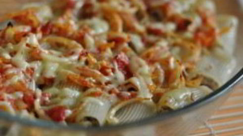 макароны фаршированные в духовке