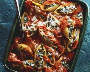 Макароны ракушки в духовке