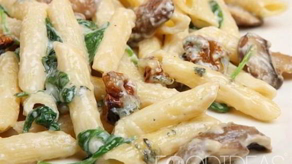 Рецепт Макароны с грибами