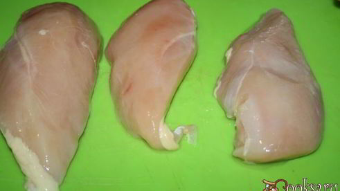 макароны с куиными грудками