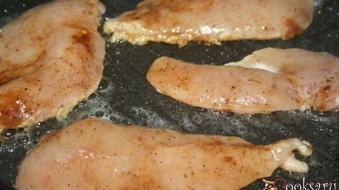 макароны с куиными грудками