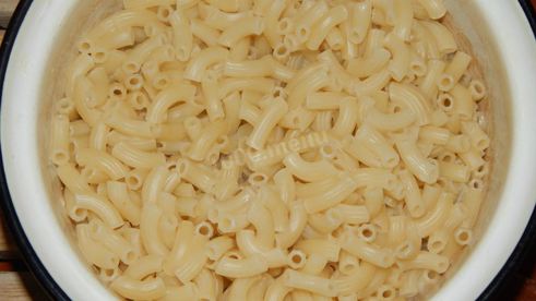 макароны с сыром и фаршем в духовке