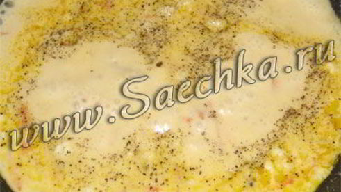 макароны в сливочном соусе