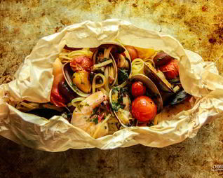 Паста из морепродуктов