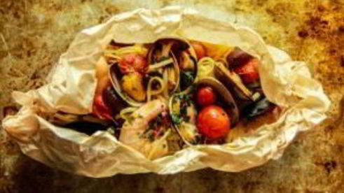 паста из морепродуктов