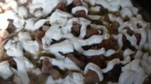 паста из свинины со сливками