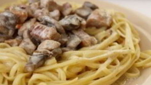 паста из свинины со сливками