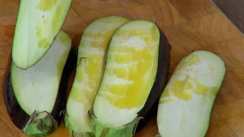 паста с баклажаном и чили