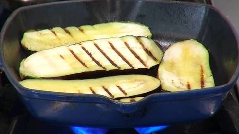 паста с баклажаном и чили