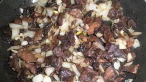 паста с белыми грибами