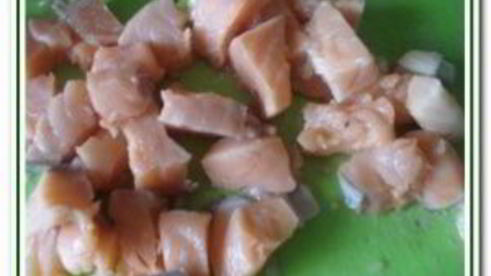 паста с форелью и морепродуктами