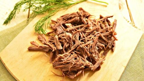 паста с говядиной и сыром