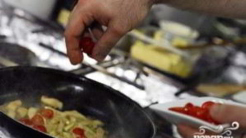 паста с грибами