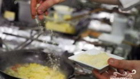 паста с грибами