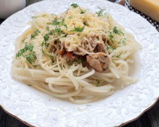 Паста с индейкой