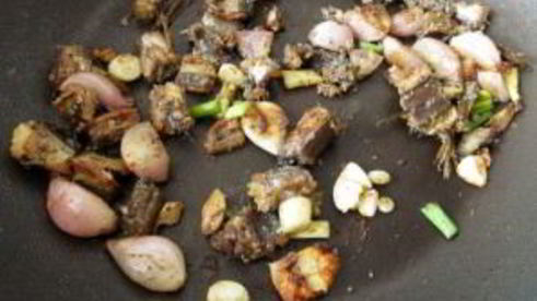 паста с копченой мойвой