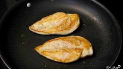 паста с курицей и овощами