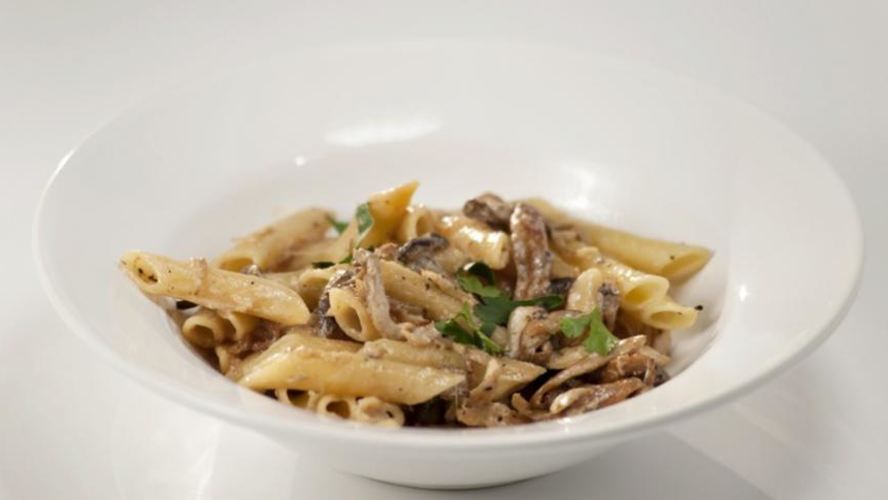 Рецепт паста с курицей с грибами