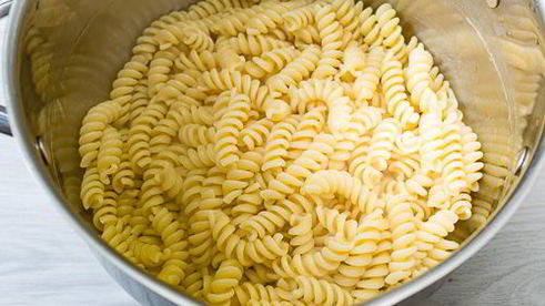 паста с печеными овощами