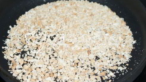 паста с соусом бешамель и курицей