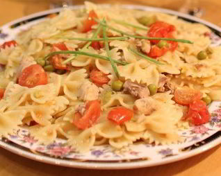 Паста с тунцом