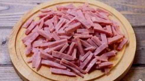 паста с ветчиной и грибами