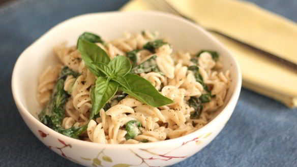 Рецепт Паста со шпинатом