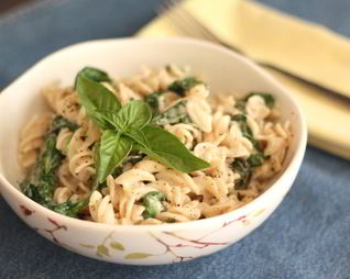 Паста со шпинатом